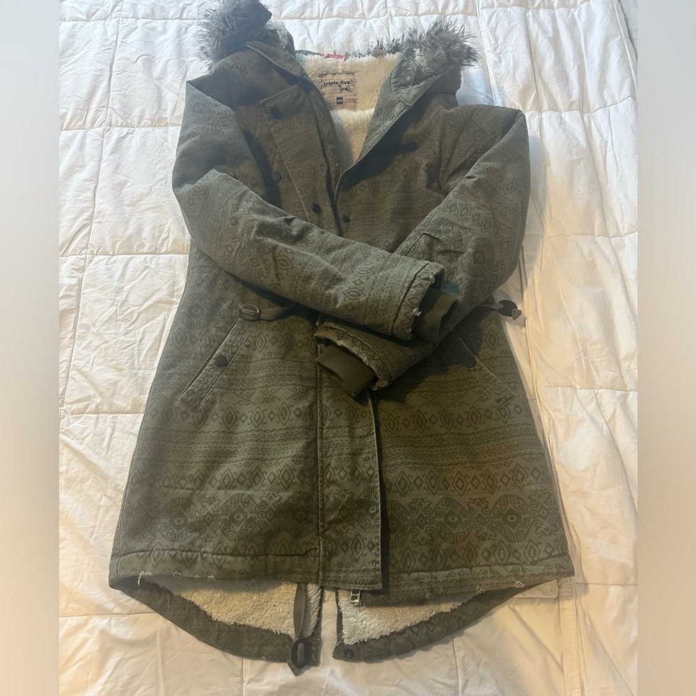 Tripple five soul coat with lining